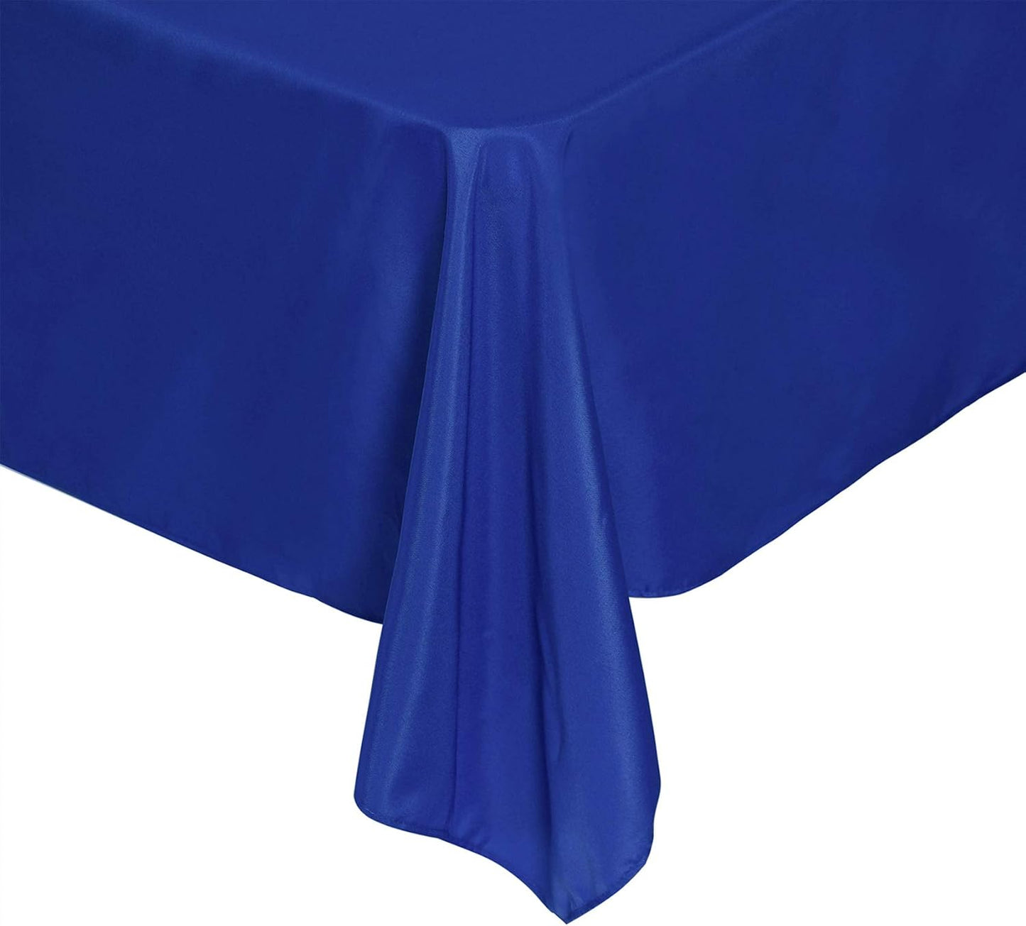 Rectangle Tablecloth 60x120 inch Washable Polyester Fabric Table Cloth for Wedding Party Dining Banquet Decoration（60x120, Royal Blue）