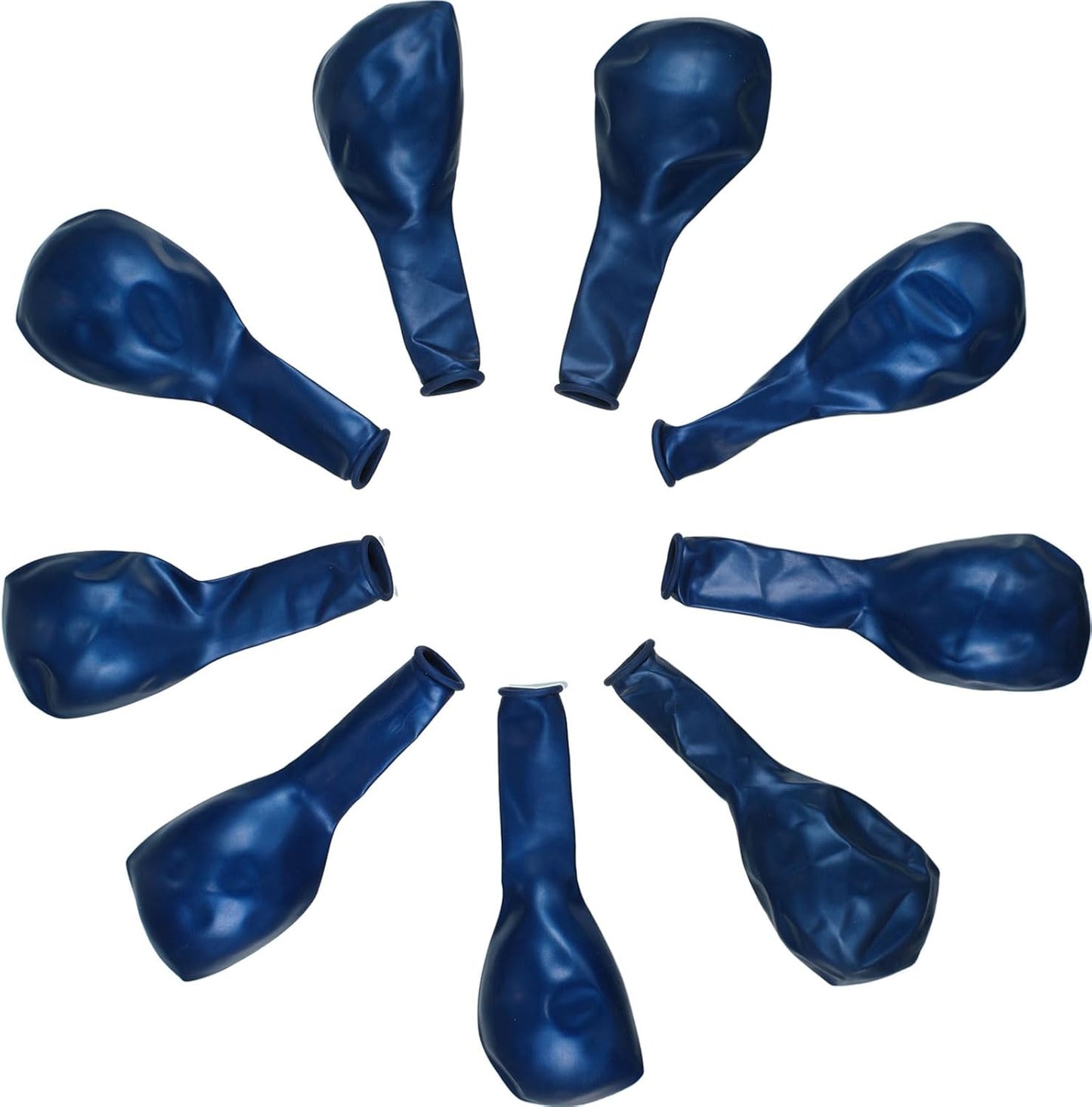 Hestya 100 Pieces 12 Inch Navy Blue Balloons Latex Party Balloons Arch Garland Kit for Weddings, Bridal Shower, Graduation, Anniversary, Birthday Party Decoration