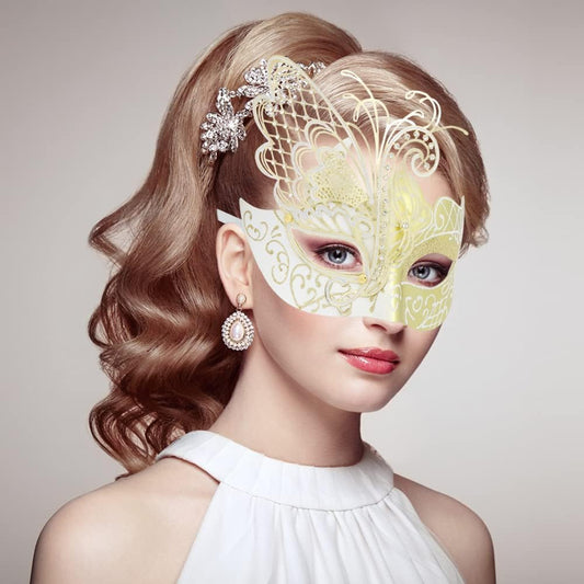 Mysterious Venetian Butterfly Lady Masquerade Halloween Party Mask Evening Prom Ball Mask Bar Costumes Accessory