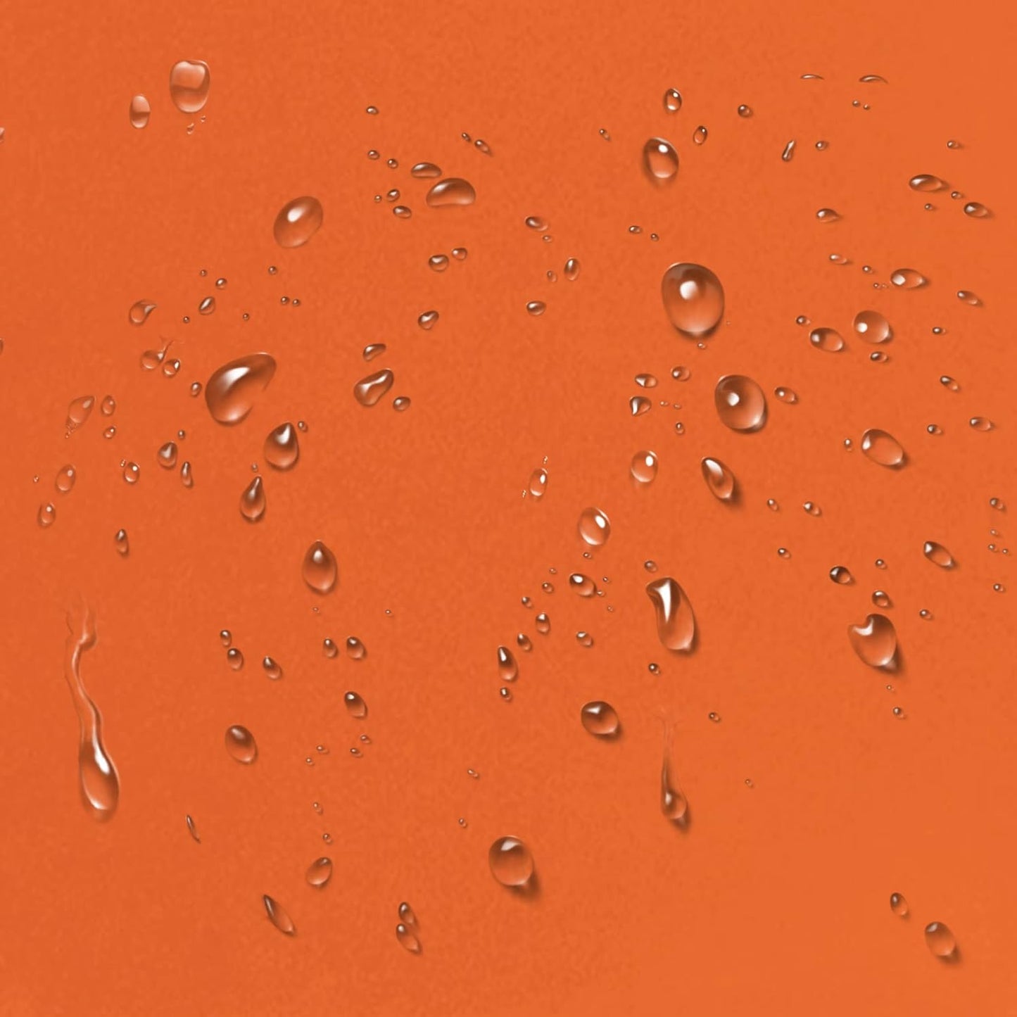 SuperO 2Pack Waterproof Spandex Table Cover for 4FT Table Universal Fitted Stretch Tablecloth for Party, Banquet, Wedding and Events-Orange
