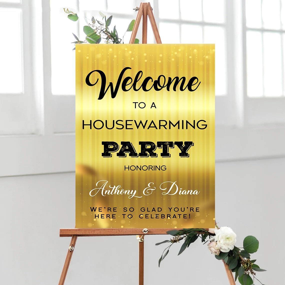 Personalized Housewarming Party Welcome Sign, Housewarming Party Decorations, Housewarming Sign, Welcome To Housewarming Party, Housewarming Party Sign, Housewarming Decor #11