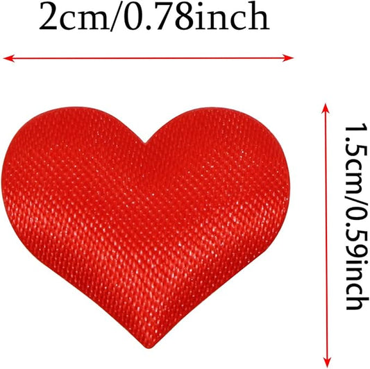ONLYKXY 200Pcs Sponge Confetti Flower Decor Heart Shape Petals Table Wedding Decoration Glitter Scatter for Wedding Party Valentine's Day Scatter Ponge Petal Confetti (Red)