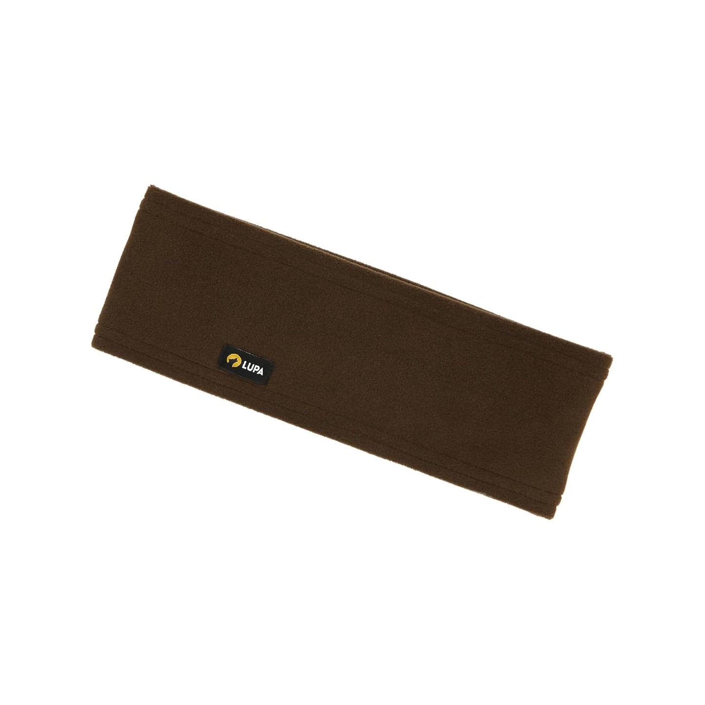 Lupa Handmade Unisex Triple-Layer Micro Fleece Headband - Headband Ear Warmer - Ear Warmers for Women & Men - Ears Cover (Chocolate)