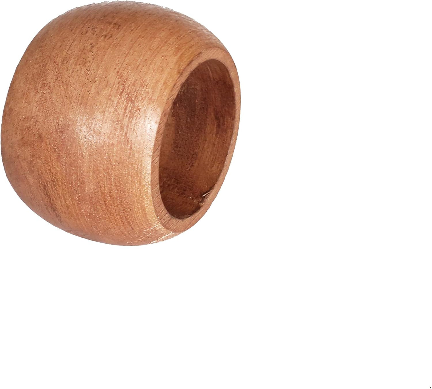Goroly Home Natural Acacia Wood Decorative Napkin Rings Set of 12, Serviette Napkin Rings Bulk for Party Decoration, Table Top Décor for Dinning Table, Everyday, Christmas, Easter Family Gatherings