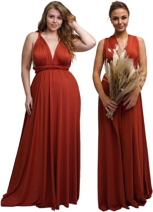 Infinity Dresses for Bridesmaids - Maternity & Christmas Dress - Bridesmaid Dress for Wedding