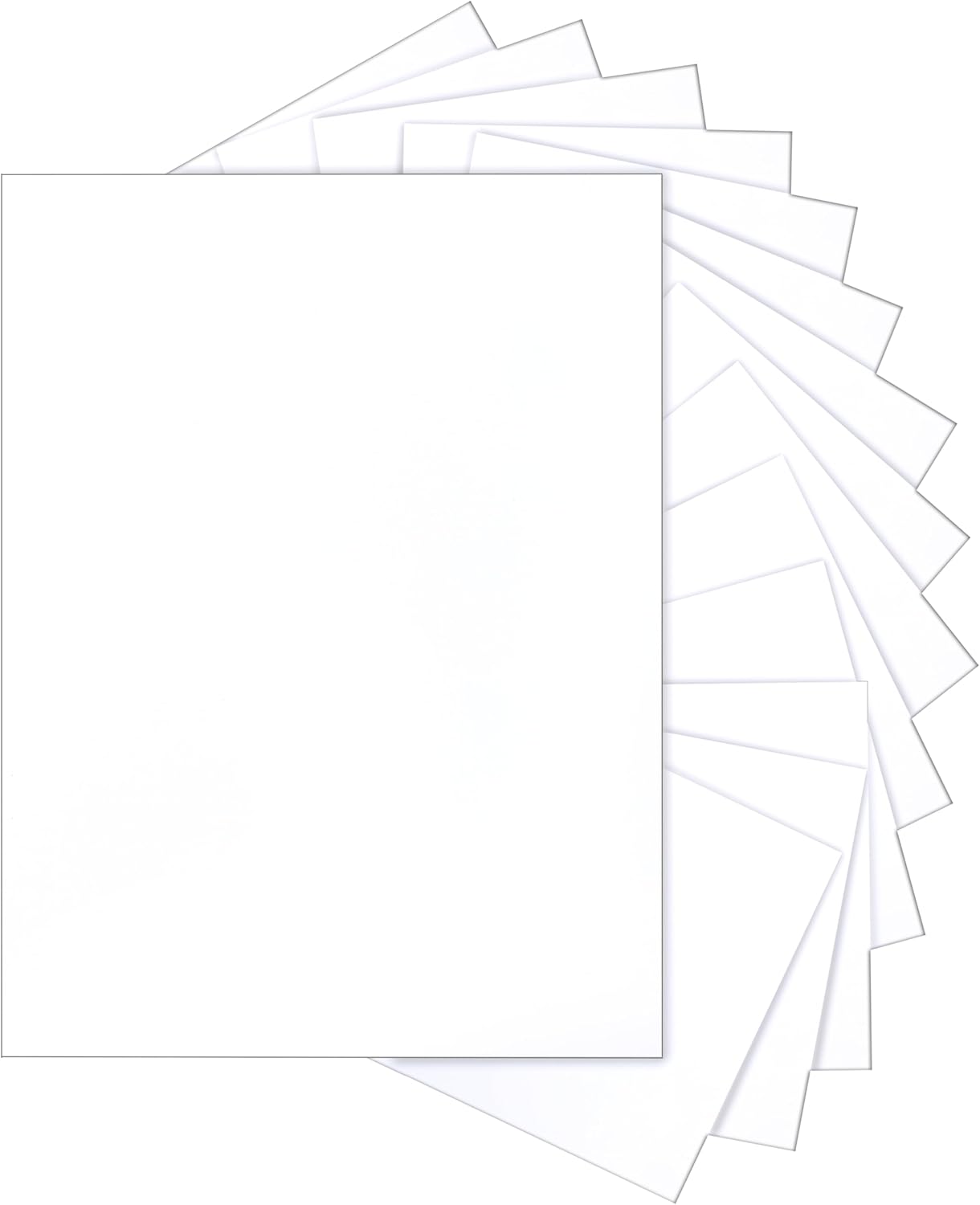 40 Sheets White Cardstock 8.5 x 11 Printer Paper, 75lb Heavyweight Paper White Card Stock for DIY Card Making, Greeting Cards, Business Cards, Wedding Invitations, Certificates, Menus