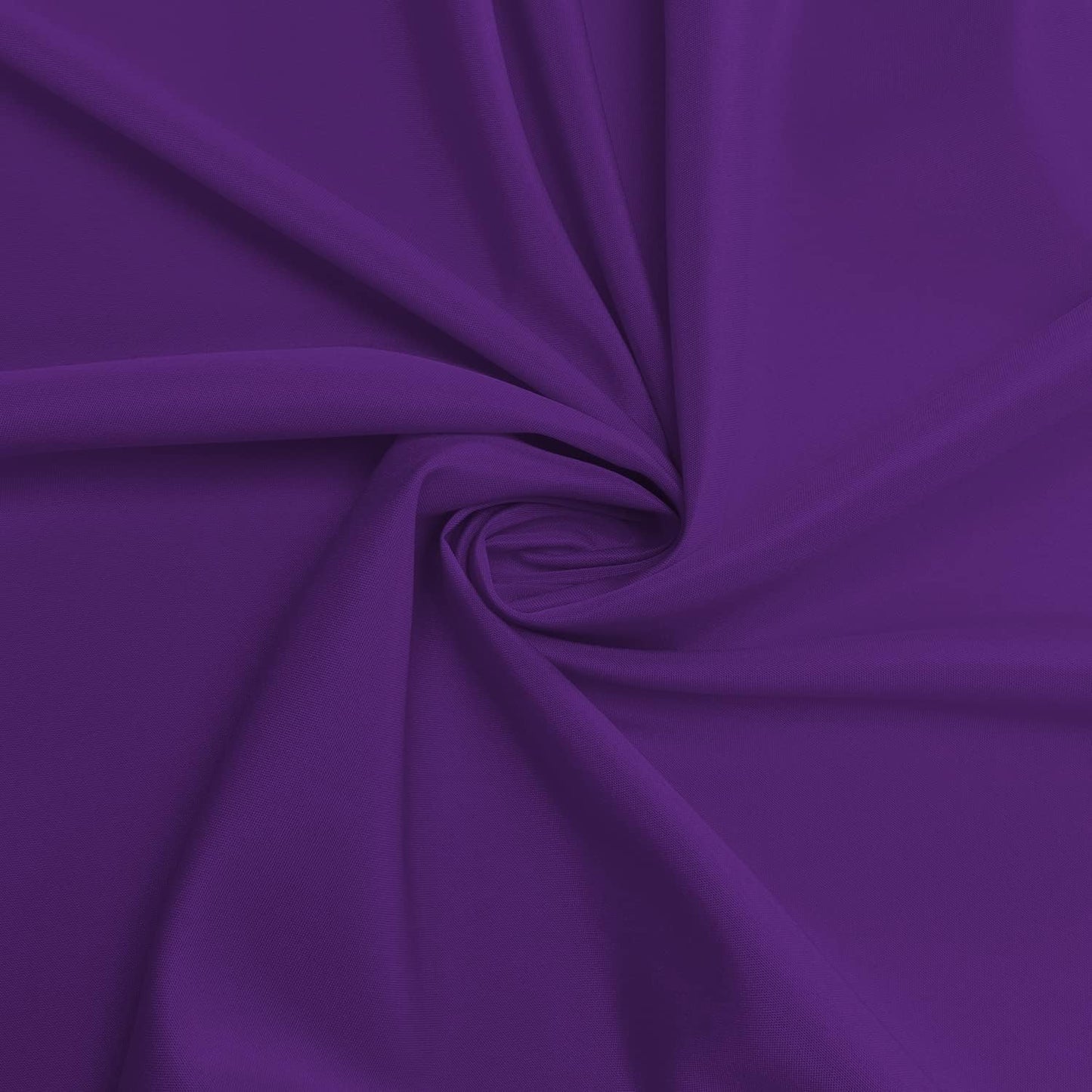 sancua Round Tablecloth - 108 Inch - Water Resistant Spill Proof Washable Polyester Table Cloth Decorative Fabric Table Cover for Dining Tables, Buffet Parties and Camping, Purple