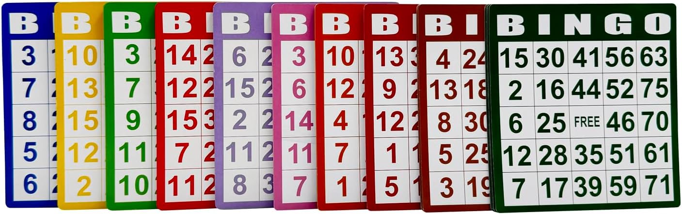 Deluxe Bingo Game Set-Includes Metal Cage with Big Bag,1000 Mixed Color Plastic Chips,100 Large Cards,75 Bingo Balls,Plastic Masterboard, 2 Velvet Bag,Ideal for Large Group and Parties