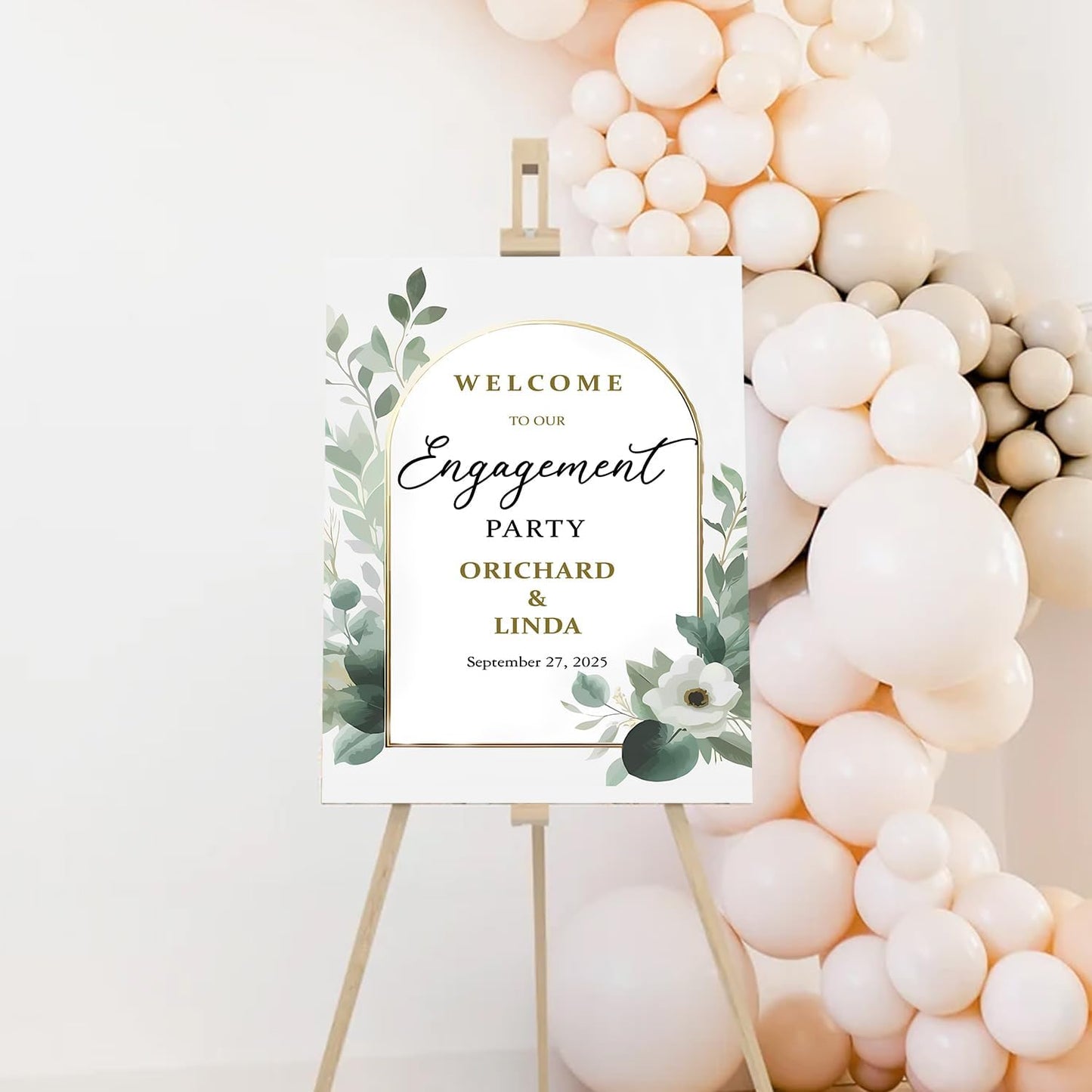 Welcome To The Celebration Engagement Sign, Engagement Welcome Sign, We're Engaged Sign, Engagement Party Gifts For Couples, Engagement Party Table Decorations, Engagement Party Decor