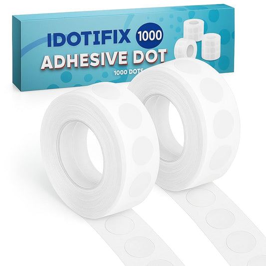 Balloon Sticky Dots Double Sided – 1000 PCS Balloon Tape for Arch, Balloon Stickers for Wall, Removable Adhesive Dots for Crafts, Party, and DIY Decorations