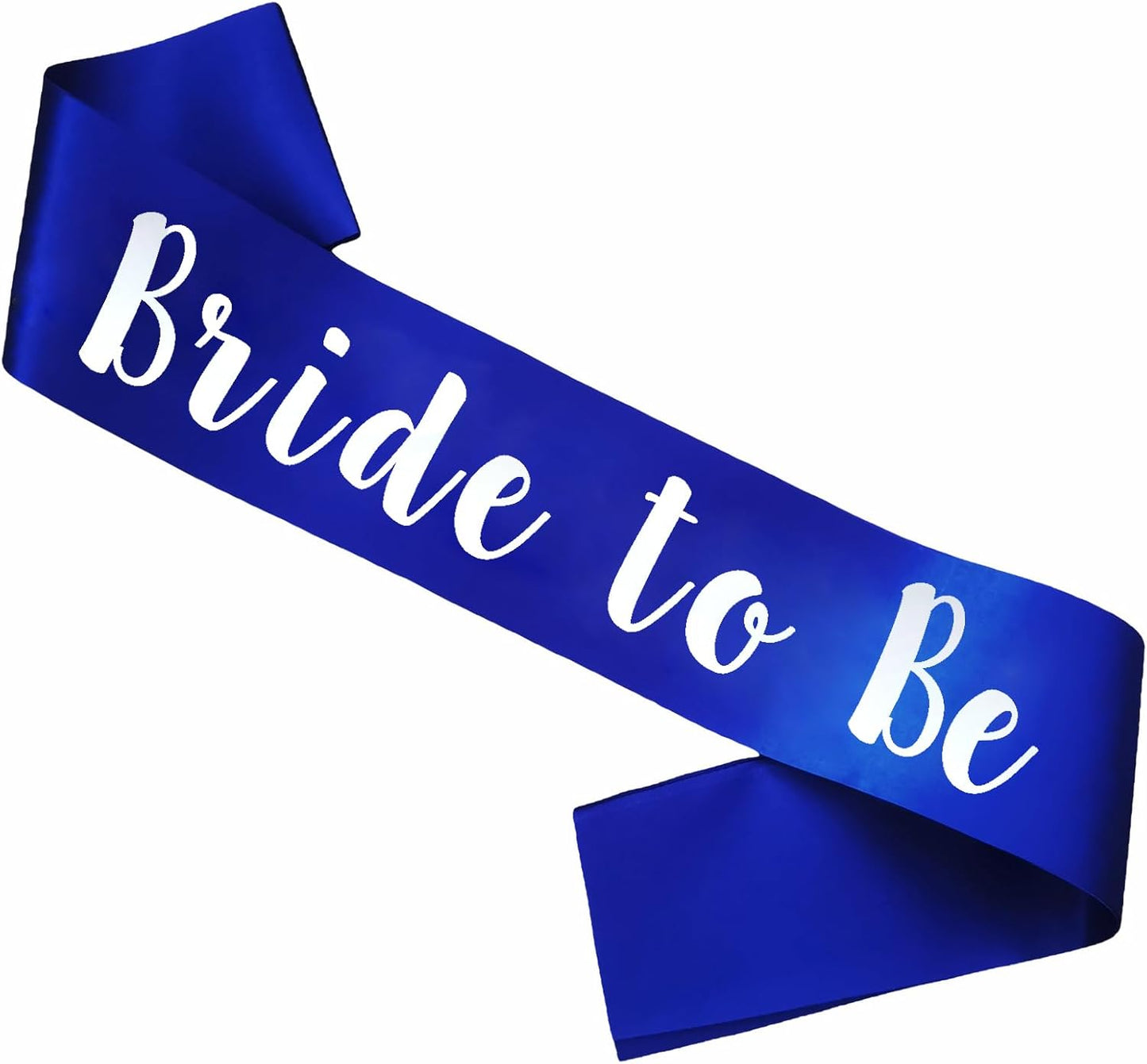 Bride to Be Sash, Royal Blue Bachelorette Sashes Engagement Gifts for Bachelorette Party, Bridal Shower & Wedding Party