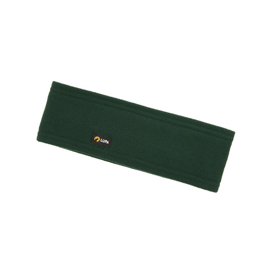 Lupa Handmade Unisex Triple-Layer Micro Fleece Headband Ear Warmer - Dark Green