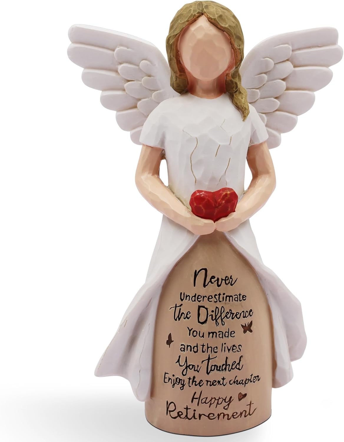Retirement Gift for Woman - Retirement Party Decorations, Teacher Retirement Gifts for Women 2025, Goodbye Gifts for Coworkers, Retired Gifts for Women, Retirement Decorations Hand-Painted Angel