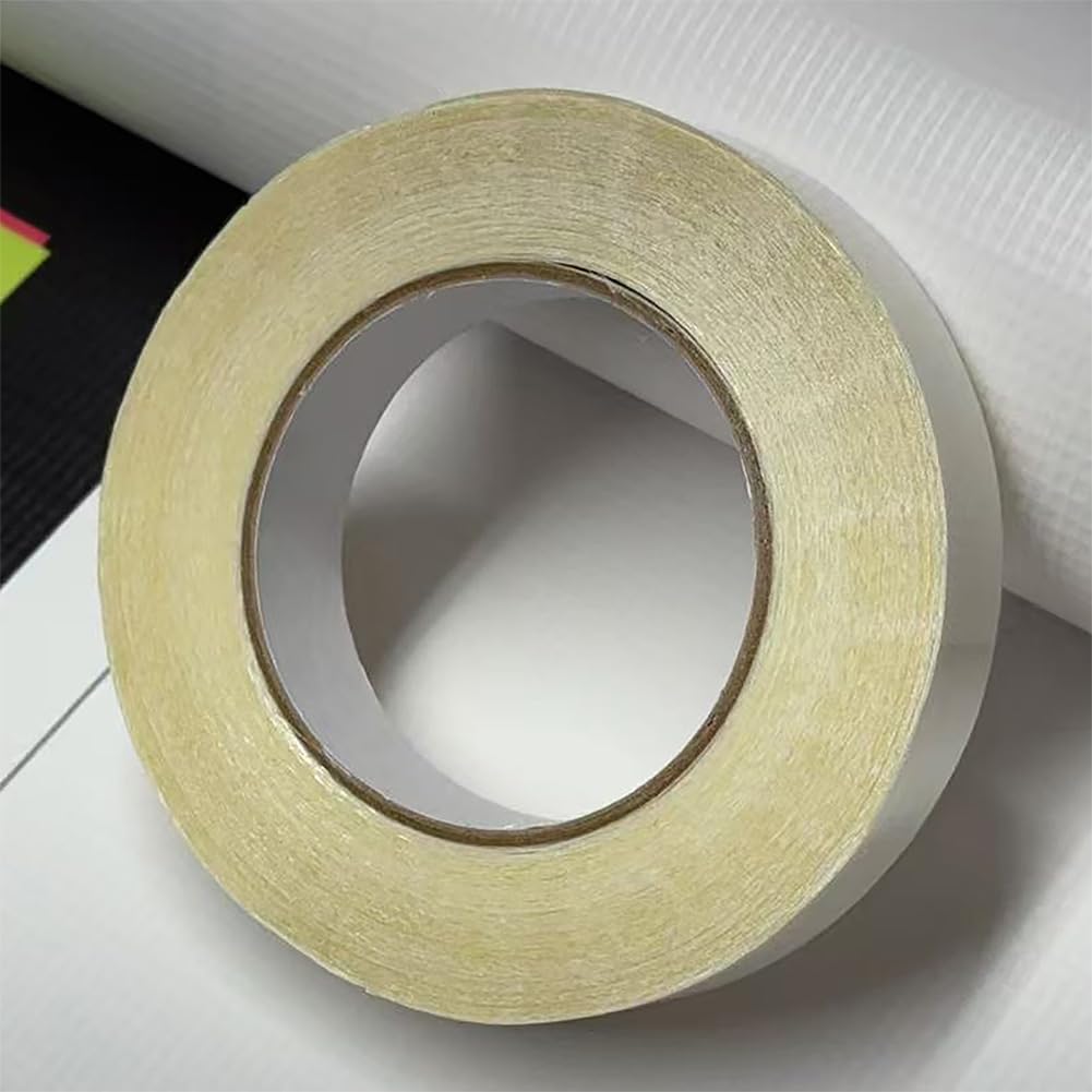Heavy-Duty Outdoor Banner Tape – Weatherproof Adhesive for Vinyl Banners, Construction Signs & Event Display (12 Units)