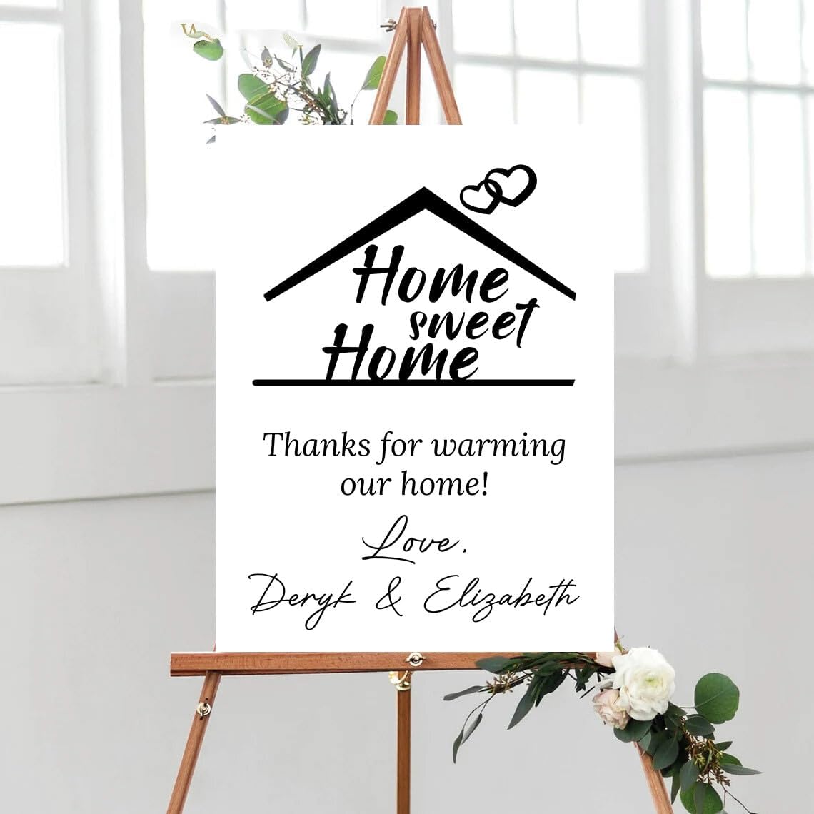 Personalized Housewarming Party Welcome Sign, Housewarming Party Decorations, Housewarming Sign, Welcome To Housewarming Party, Housewarming Party Sign, Housewarming Decor #4