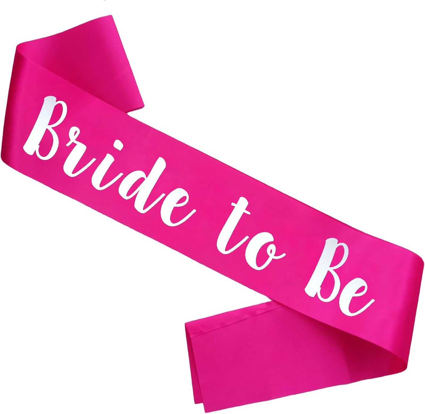 Bride to Be Sash, Hot Pink Bachelorette Sashes Engagement Gifts for Bachelorette Party, Bridal Shower & Wedding Party