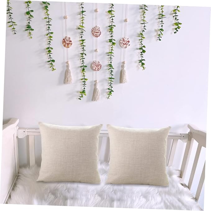 Artificial Eucalyptus Leaves Garland Wooden Bead Wall Decor Eucalyptus Decor for Bedroom