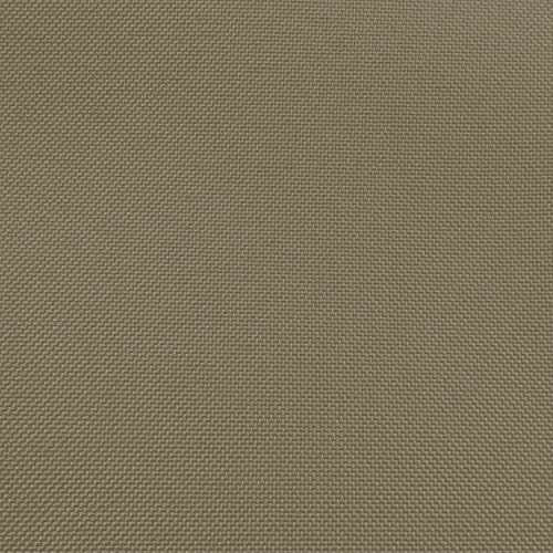 Ultimate Textile Pleat Polyester Fabric Table Skirt - Machine Washable, Flame Resistant, Cut & Sewn in NJ, Desk Skirt - Cafe, 14' Shirred Pleat x 42" h