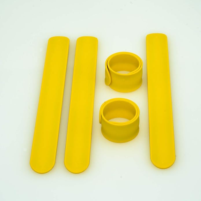 Colored Silicone Rubber Slap Bracelets Wristbands for Kid's Toys,Party Favors,Kindergarten Playing fun;Wrapping Paper Silicone Slap Band,Holiday Flip Wraps,Rolls Holder,Stocking Organizers,Distinguishing Bundle for Fabics,Cloths,Canvas,Cables in Office...