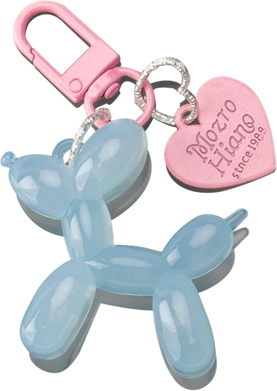 Balloon Dog Keychain Cute Bag Charm Handbag Purse Key Accessories