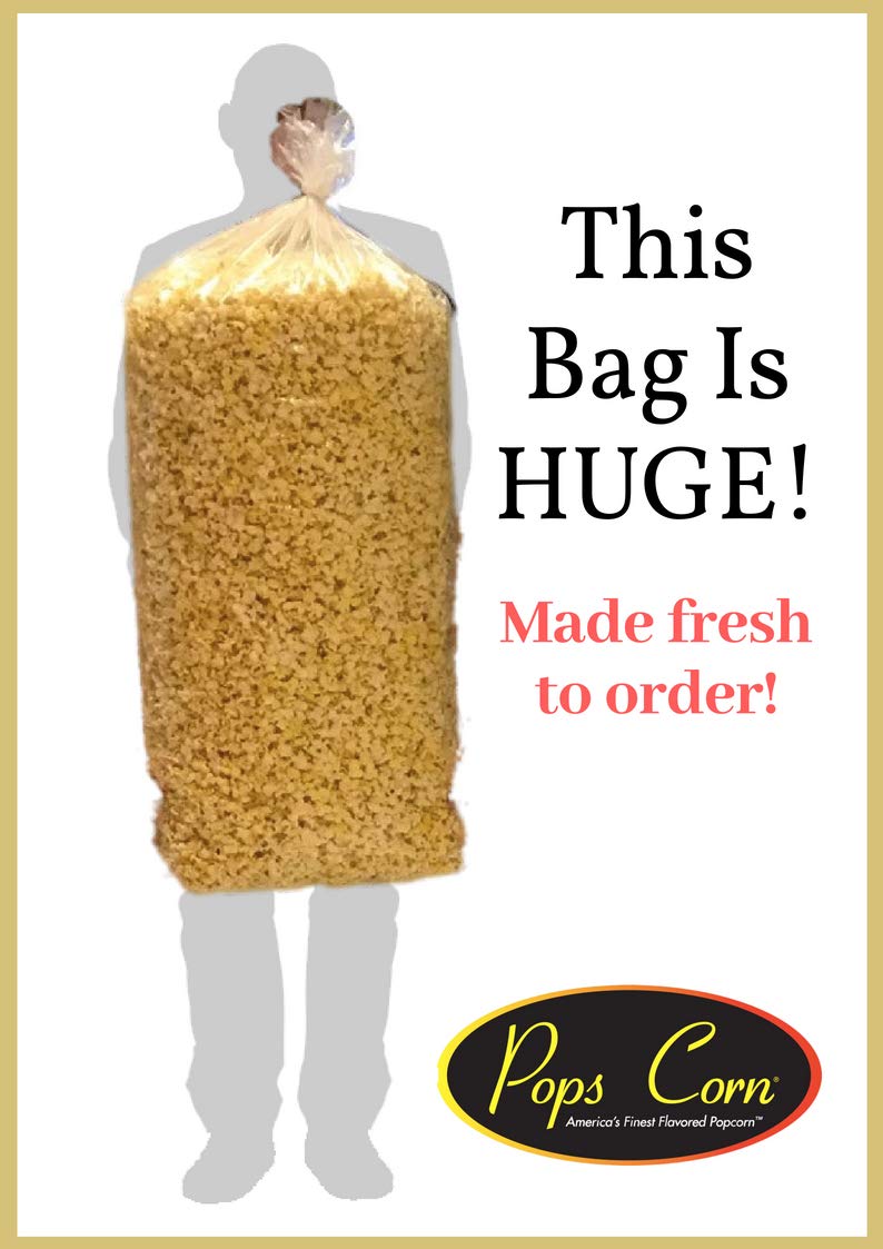 Fresh Gourmet Popcorn Bulk Bag – 5.6 lbs (90 oz / 300 Cups) Movie Theater Style Butter Flavor, XL Party & Event Popcorn for Buffets, Bars, and Favors