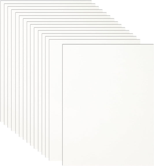 32 Sheets Cream Cardstock 8.5 x 11 Off White Paper, 80lb Thick Ivory Paper Card Stock for DIY Card Making, Wedding Invitations, Thank You Cards, Business Cards, Menus