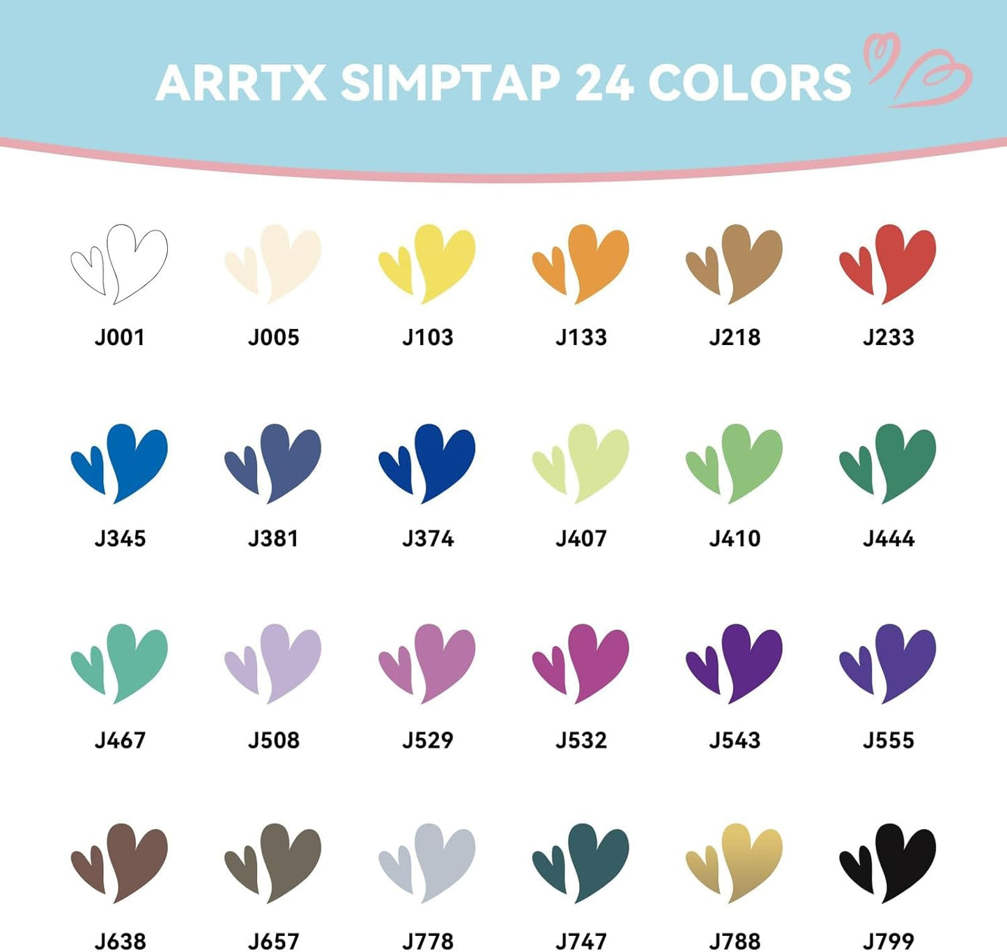 Arrtx Acrylic Markers, Simptap Series Paint Pens, Brush Tip Acrylic Paint Markers for Rock Painting, DIY Craft, Wood, Glass