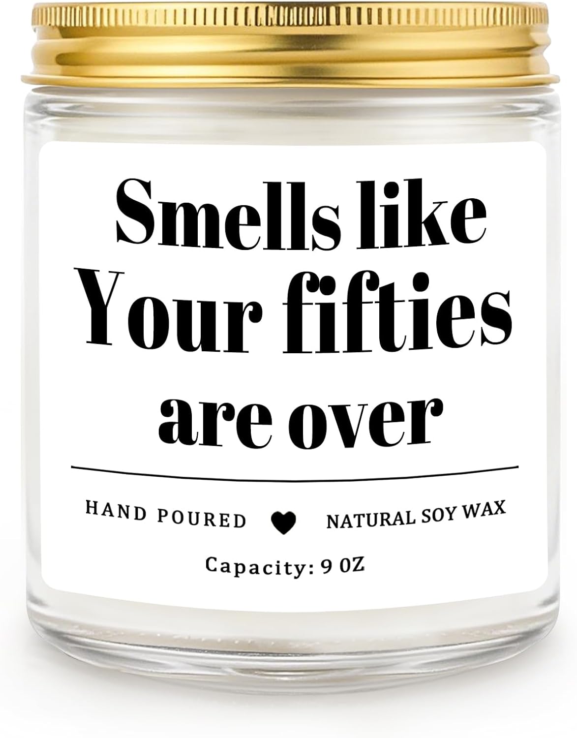 Homsolver 60th Birthday Gifts for Women Men, 9OZ Lavender Scent Birthday Candles with 50+ Hours Burn Time, Unique Handmade 60th Birthday Decorations for Her, Men, Friend, Sister, Wife, Husband
