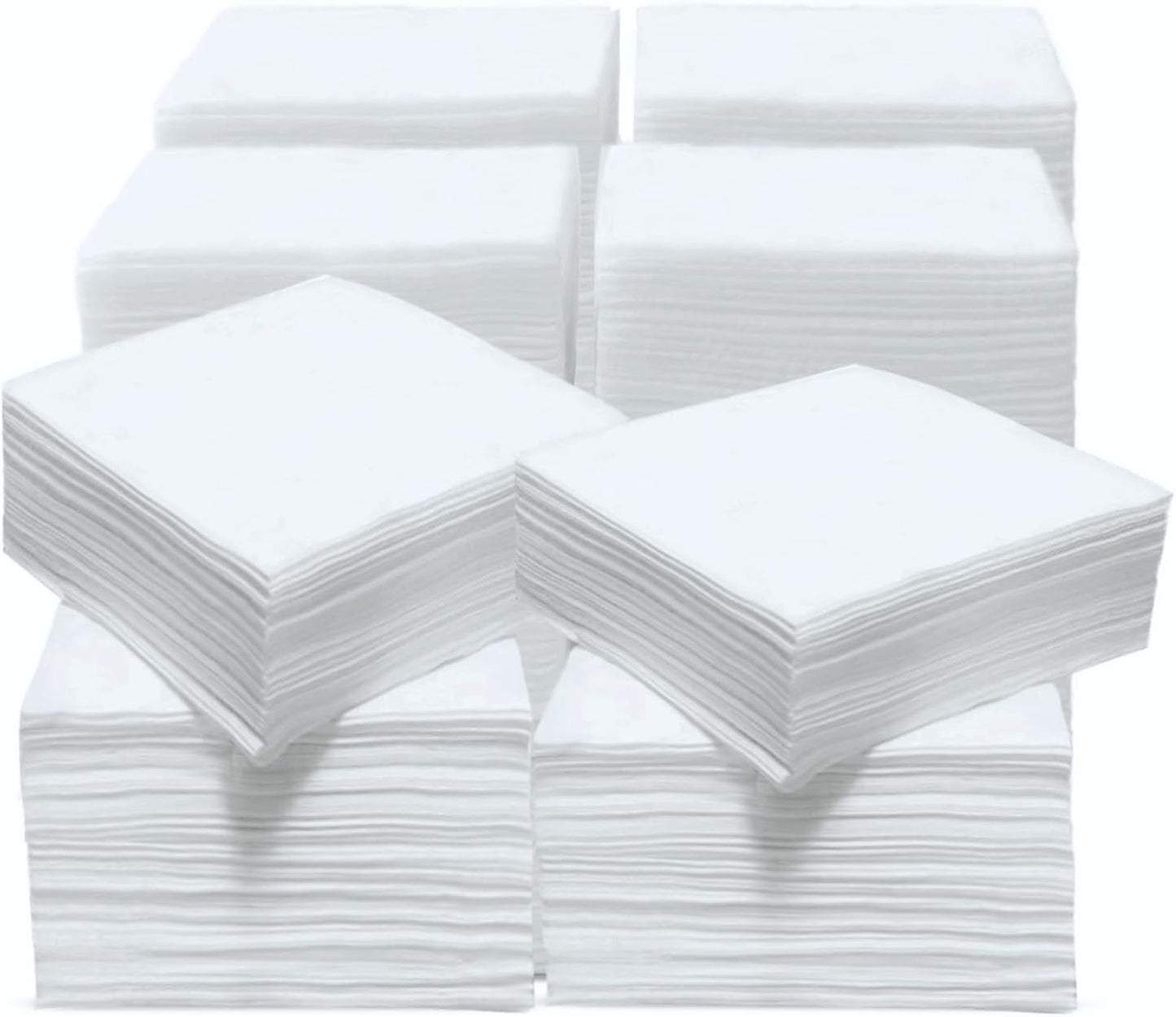 Cocktail Napkins 600-Pack (4.9x4.9 Inch) | 2-Ply Disposable Paper Napkins for Weddings, Parties, Everyday Use | Soft, Thick