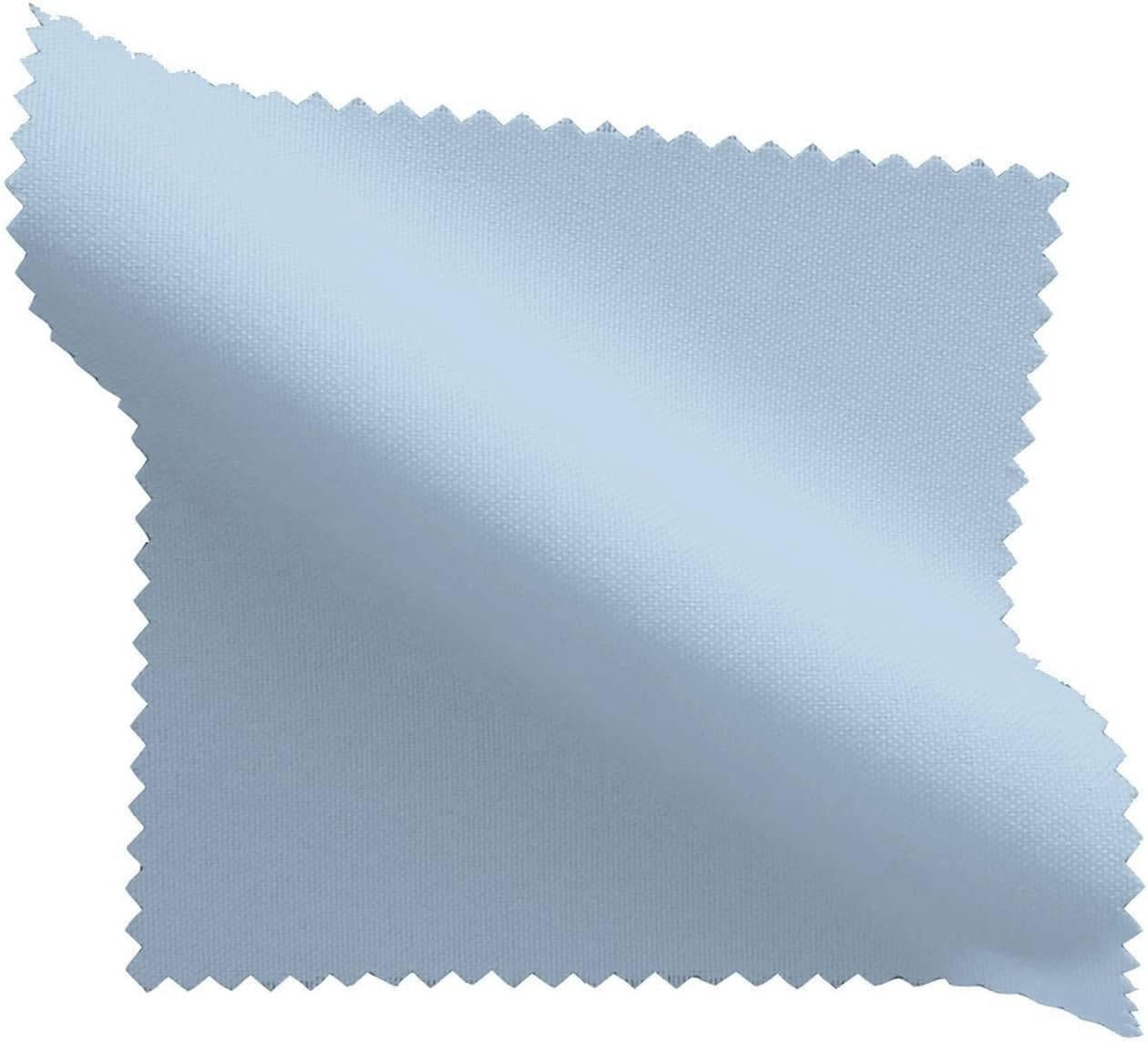LA Linen 10-Pack Poly Poplin Napkin, Soft Cloth Napkins, Washable Reusable Napkins, Stain and Wrinkle Resistance Table Napkins for Dinner, Wedding, Parties, 18 by 18-Inch, Blue Light