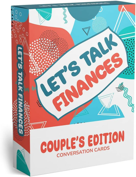 Let’s Talk Finances: Couple’s Edition - Conversation Card Game for Game Night Fun! Perfect for Engaged, Married, or Long-Term Partners to Laugh, Learn, and Connect Through Money Talks