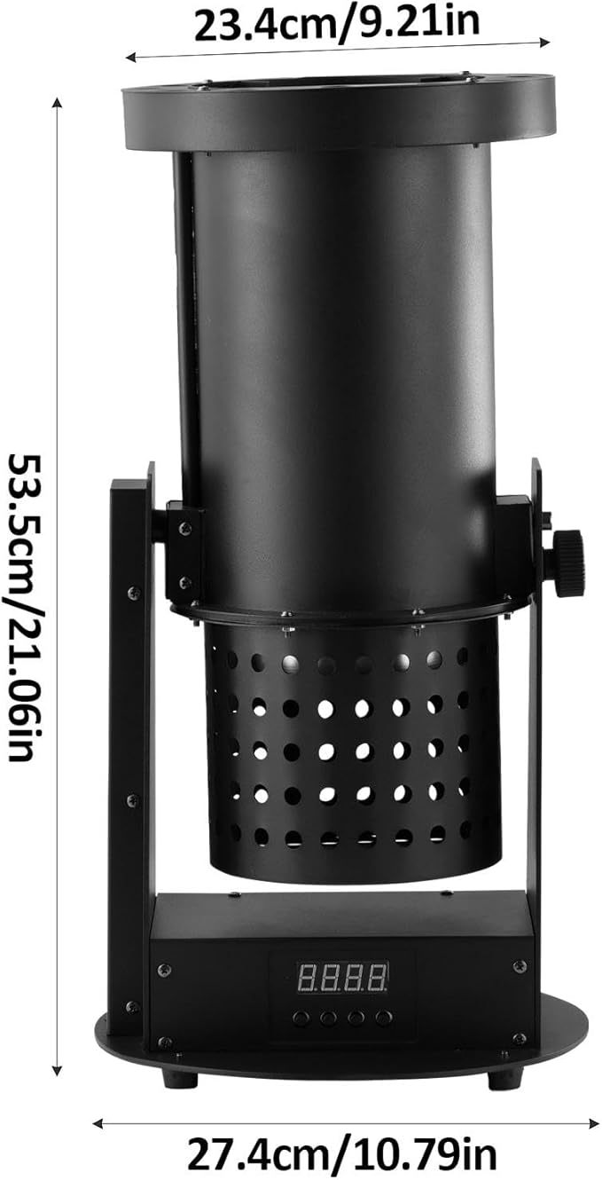 1500w Confetti Cannon Machine Professional Electric Confetti launchers Shooter With Wireless Remote,Loads Up To 2lbs Of Confetti Shoots Up To 30ft For Special Event, Parties, Club, Wedding, Concerts
