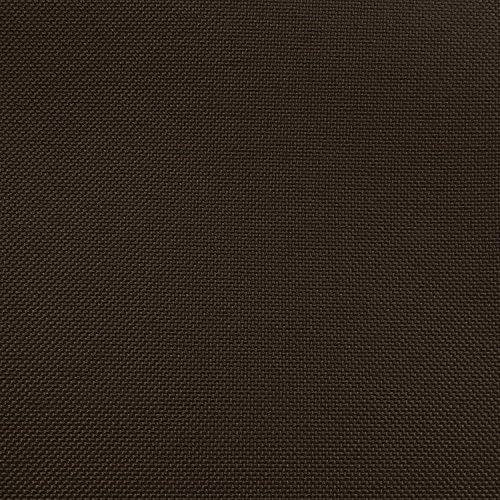 Ultimate Textile Pleat Polyester Fabric Table Skirt - Machine Washable, Flame Resistant, Cut & Sewn in NJ, Desk Skirt - Chocolate, 21' Box Pleat x 42" h
