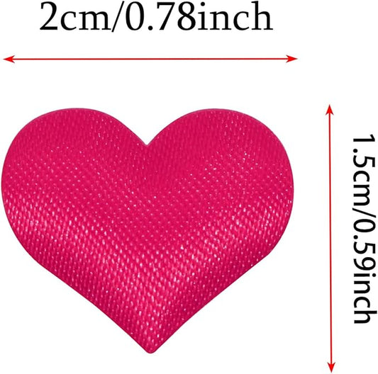 ONLYKXY 200Pcs Sponge Confetti Decor Glitter Flower Heart Shape Petals Table Wedding Decoration for Wedding Party Valentine's Day Scatter Ponge Petal Confetti (Rose Red)