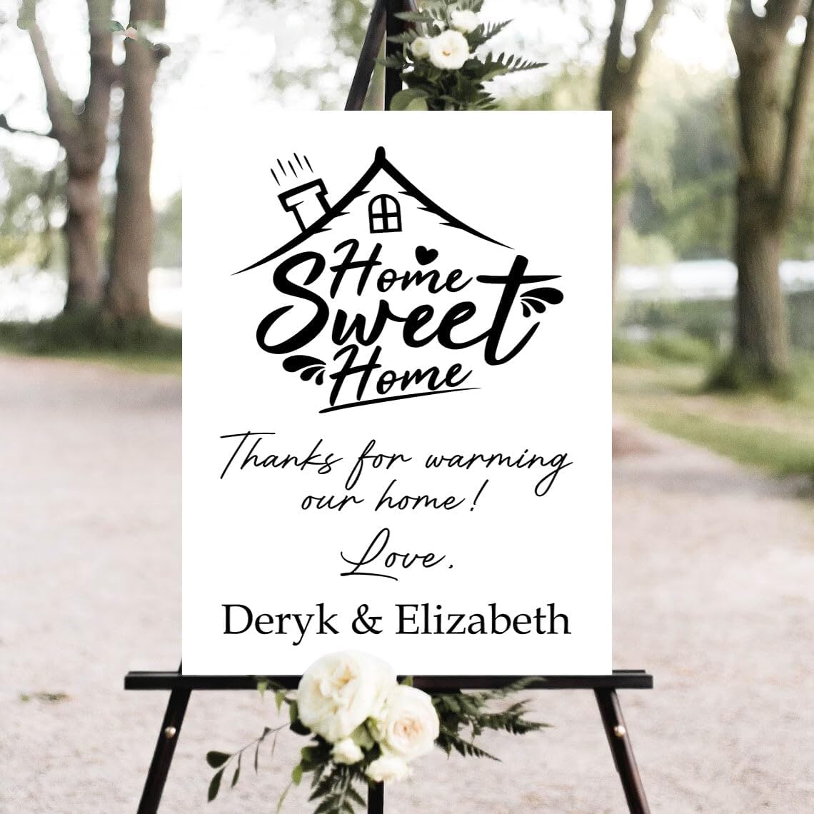 Personalized Housewarming Party Welcome Sign, Housewarming Party Decorations, Housewarming Sign, Welcome To Housewarming Party, Housewarming Party Sign, Housewarming Decor #3