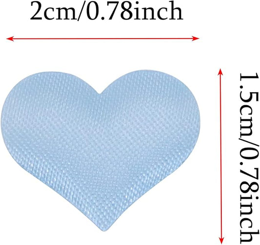 ONLYKXY 200Pcs Sponge Confetti Decor Flower Confetti Heart Shape Petals Confetti Table Wedding Decoration Glitter Confetti for Wedding Party Valentine's Day Scatter Ponge Petal Confetti (Blue)