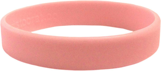 TheAwristocrat 1 Dozen (12) Multi-Pack Blank Rubber Wristbands Silicone Bracelets - Select from a Variety of Colors