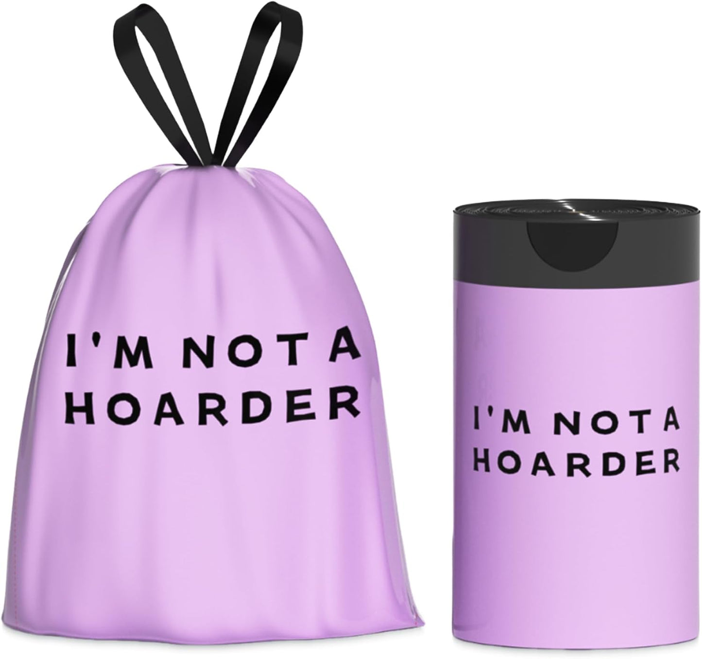 4 Gallon Small Trash Bags Drawstring,4 Gal Trash Can Liners,Small Bathroom Garbage Bags Scented,Tear Resistant Garbage Bags,50 Count Trash-Can-Liners (Not Hoarder)