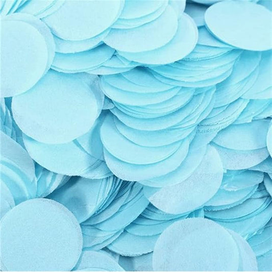 Tissue Paper Confetti 5000 Pieces Blue Round Confetti 1 inch Paper Circle Confetti Dots for Table Wedding Birthday Party Decoration