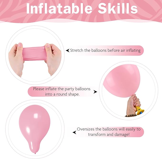 Dusty Pink Palloons 12 Inch Blush Light Pink Beige Nude Apricot Champagne Gold Metallic Latex Party Balloon Rose Gold Confetti Balloons for Women Boho Birthday Baby Bridal Shower Party Decor
