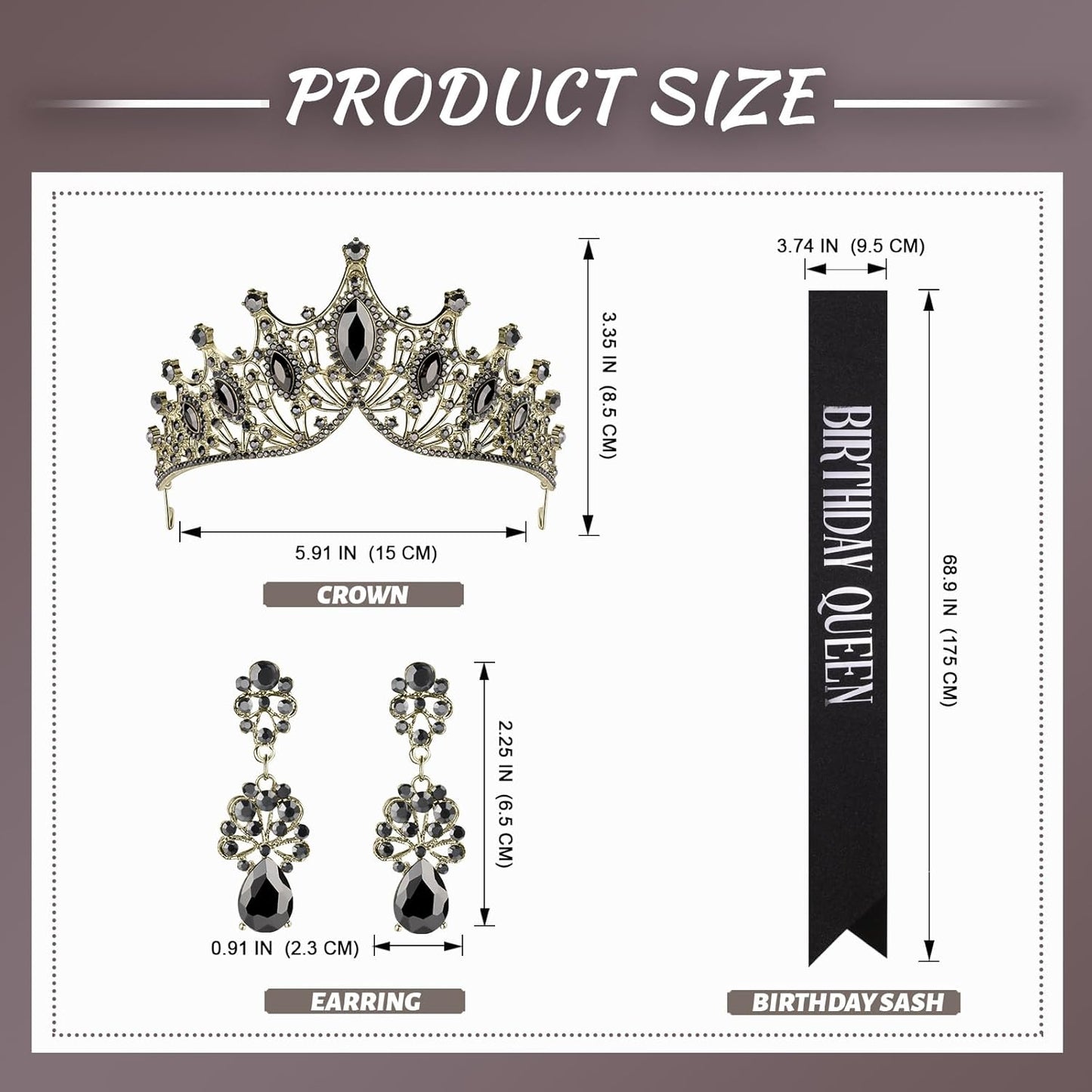 princess tiara，birthday princess gold crown for women，prom queen sash and tiara set， gothic tiaras，belle girl aurora crowns， princess adult woman, black swan