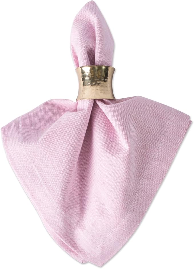 DII Chambray Kitchen, Tabletop Collection, Rose, Napkin Set