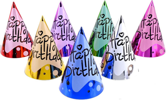 CANREVEL Party Hats for Kids and Adults, Party Supply for Party Decorations, Party Headwear for Birthday Celebration