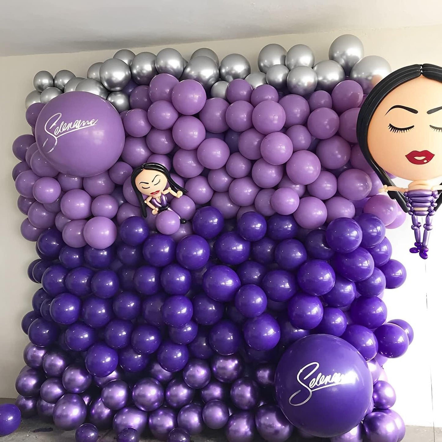 105pcs Dark Purple Balloons 12inch Party Latex Balloons for Birthday Baby Shower Halloween Wedding Valentine's Day Party Bachelorette Decorations