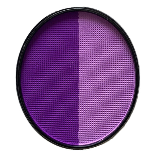 Purple Face Body Paint (30gm), Water Activated Face Paint Kit Safe for Kids & Adults, Safe Face Painting for Halloween Widowmaker Mermaid Ursula Cosplay Costume SFX Makeup (Light Purple + Purple)