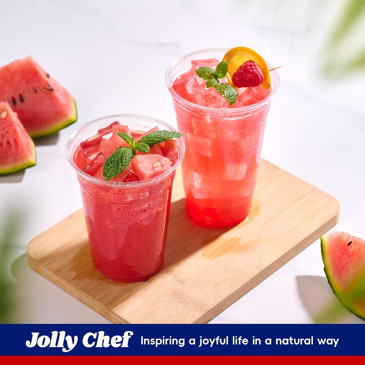 JOLLY CHEF 20 oz Clear Plastic Cups, 1000 Pack Disposable Plastic Cups, Party Drinking Cups for Birthday, Weddings, Picnics, Ceremonies, BBQs, and any Events