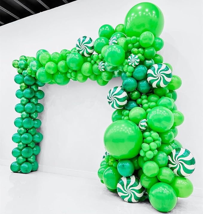 KBZVNAF Green Balloons Latex Party Balloons - 50 Pack 12 inch Helium Matte Light Green Balloons for Birthday Wedding Baby Shower Summer Jungle Theme Party Decorations