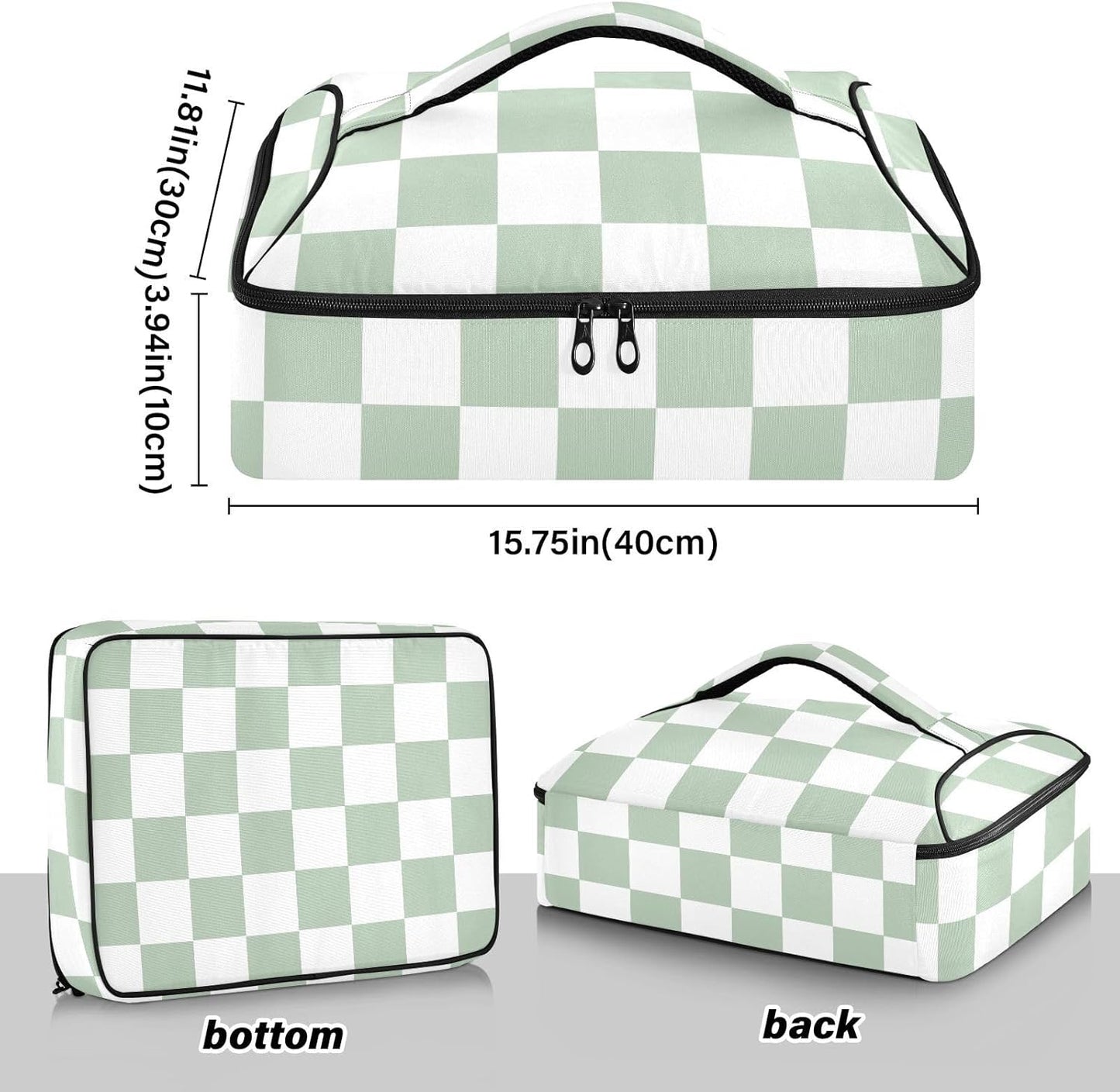Casserole Carriers for Hot or Cold Food Reusable Casserole Dish Carrier Insulated Thermal Large Capacity Durable Perfect for Party Camping Family Gatherings Yellow Fish