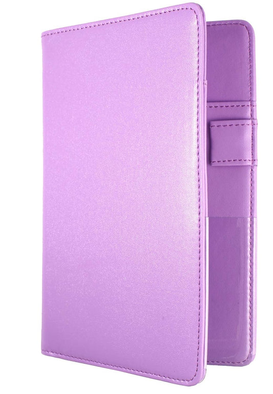 Mymazn Black Server Book Server Wallet Server Pads Waitress Book Restaurant Waitstaff Organizer, Guest Check Book Holder Money Pocket Fit Server Apron (Purple)