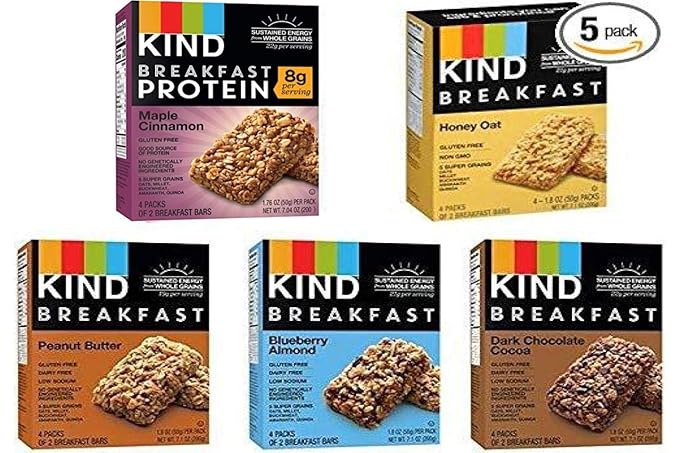 Kind, Breakfast Bars, Variety Packs (5)
